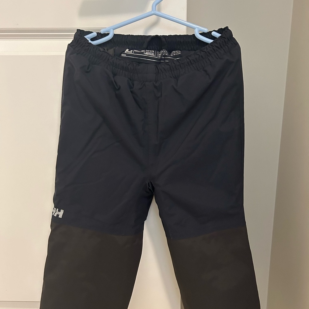 Helly Hansen Kids Black and Gray Sweatpants